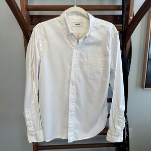 Buck Mason - White Button Down - Sz Medium